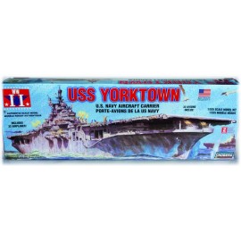 Plastikowy Model Do Sklejania Lotniskowiec USS Yorktown Lindberg (USA)