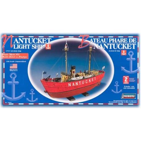 Model plastikowy Nantucket Light Ship Lindberg 
