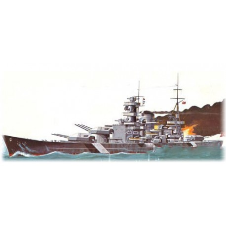 Model Do Sklejania Niemiecki okręt wojenny Scharinmorst Lindberg
