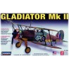 Plastikowy Model Samolot Gloster Gladiator Lindberg