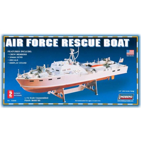 Model Plastikowy Air Force Rescue Boat Lindberg