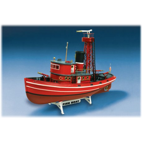 Model Do Sklejania Fire Boat Lindberg
