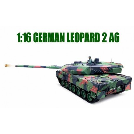 Czołg Rc Leopard 2A6 2,4GHz 1:16 Camo 