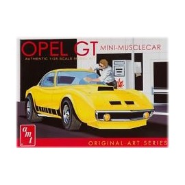 Plastikowy Samochód Buick Opel GT Original Art Series AMT (Żółty)
