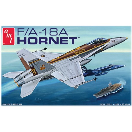Samolot Plastikowy Myśliwiec F/A-18 Hornet Fighter Jet AMT 