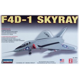 Plastikowy Model Samolot F-F4D-1 Skyray Lindberg