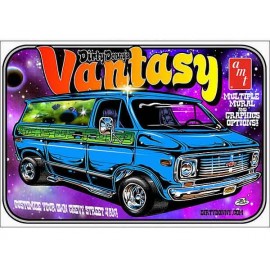 Samochód Do Sklejania Dirty Donny Chevy Van AMT