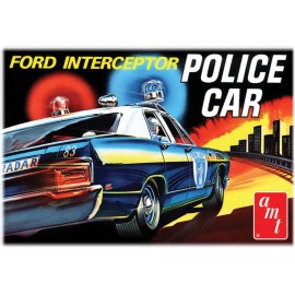 Model Plastikowy 1970 Ford Galaxie Interceptor Police AMT