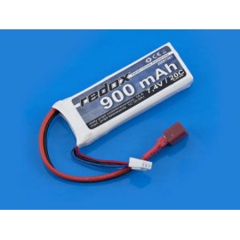 Akumulator LiPo 7,4V 900mAh 20c Redox