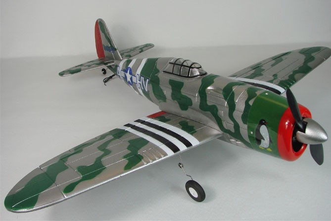 samolot sterowany P-47