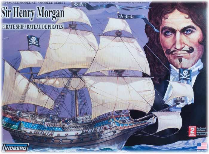 Model Plastikowy Do Sklejania Lindberg Statek piracki Sir Henry Morgan