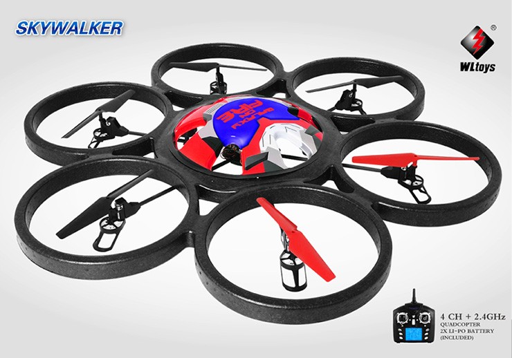 Heksacopter WL Toys V323 Skywalker Dron Olbrzym 2,4Ghz