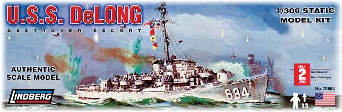 Niszczyciel eskortowy USS Delong Destroyer Escort