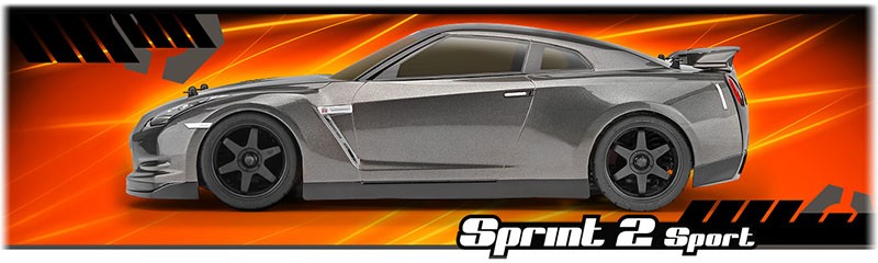 HPI Sprint 2 Sport - Nissan GT-R / R35 RTR