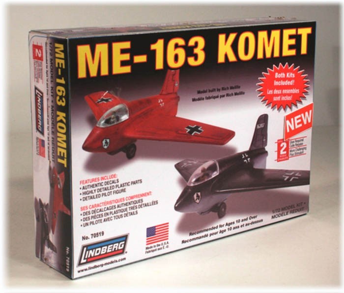 Odrzutowiec Messerschmitt ME-163 Komet