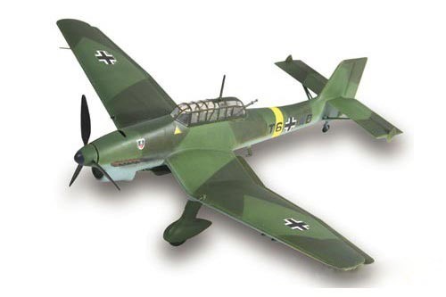 Samolot Junkers JU-87 Stuka model