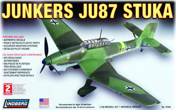 Samolot Junkers JU-87 Stuka