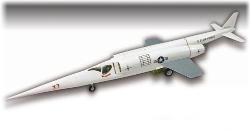 Samolot Douglas X-3 Stiletto model
