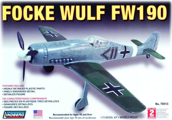 Samolot FW-190 Focke Wulf