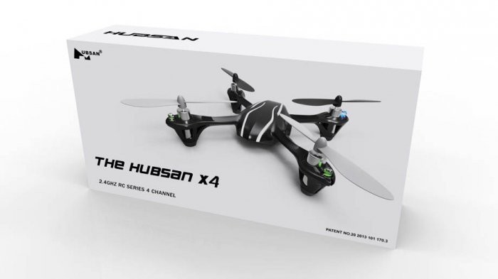Quadrocopter Dron Hubsan