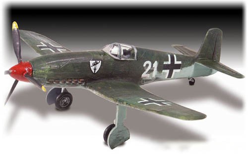 Samolot Heinkel HE-100 model