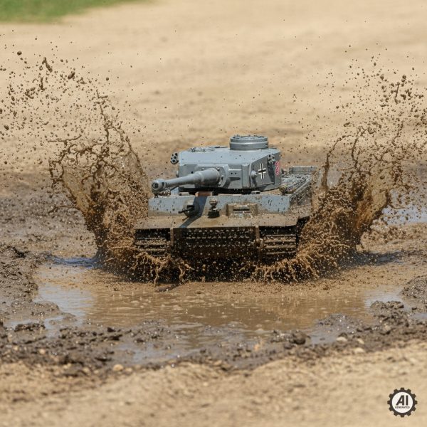 Czołg zdalnie sterowany - model Rc