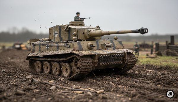 Czołg zdalnie sterowany - model Rc-2