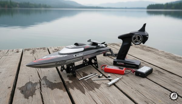 motorówka zdalnie sterowana zestaw-2