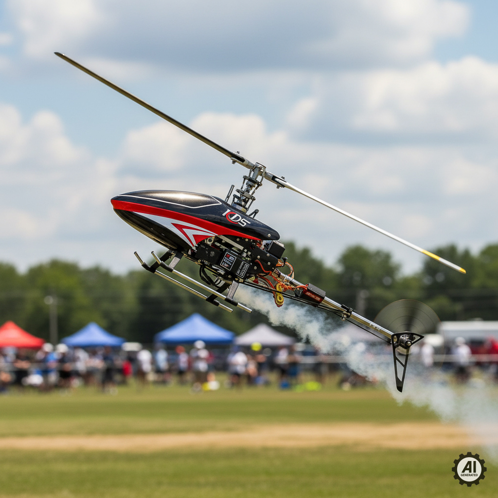 helikopter zdalnie sterowany - model Rc-12